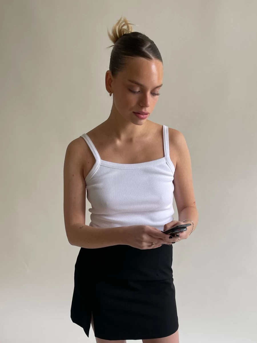 Tops Women | Daily Tank Top Ribbed Djerf Avenue