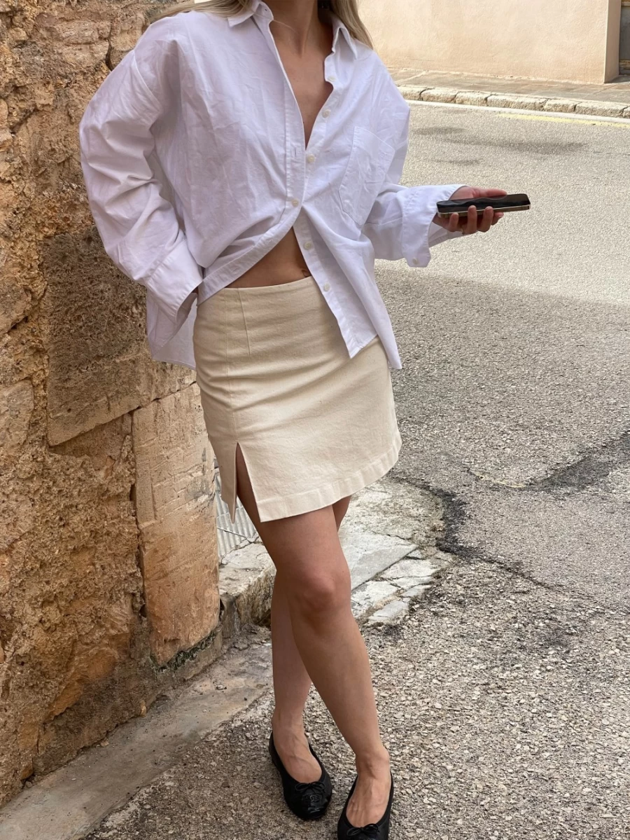 Skirts Women | Denim Must Have Mini Skirt Djerf Avenue
