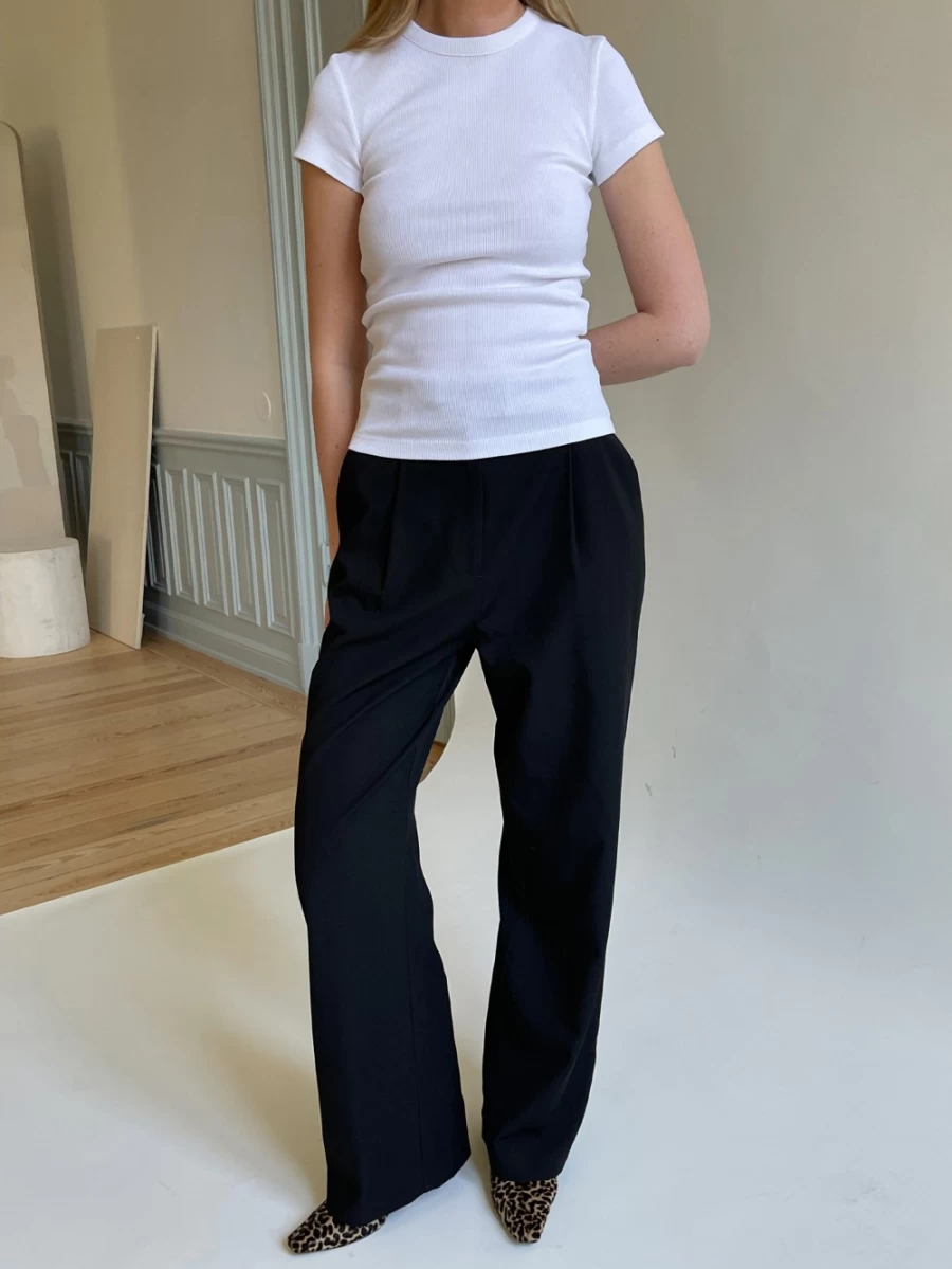 Tops Women | Daily T-Shirt Ribbed Djerf Avenue
