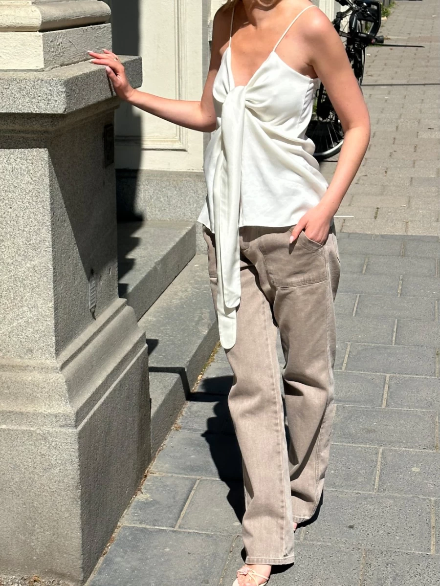Tops Women | Tie Tank Top Djerf Avenue