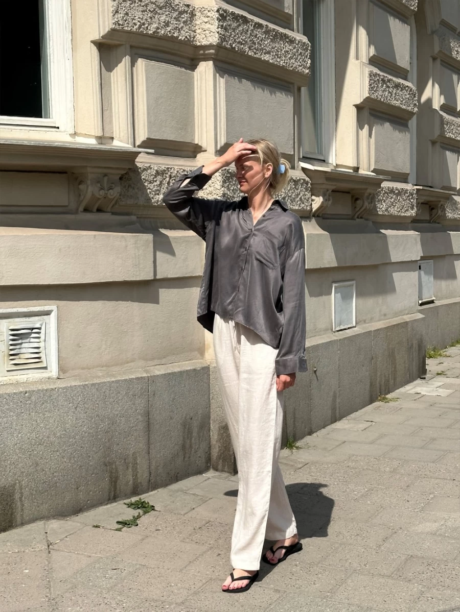 Pants Women | Linen Pants Tall Djerf Avenue